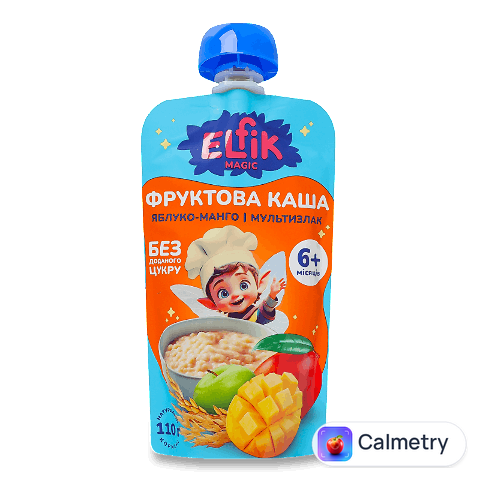 Каша Elfik Magic яблуко-манго-мультизлаки, 110г