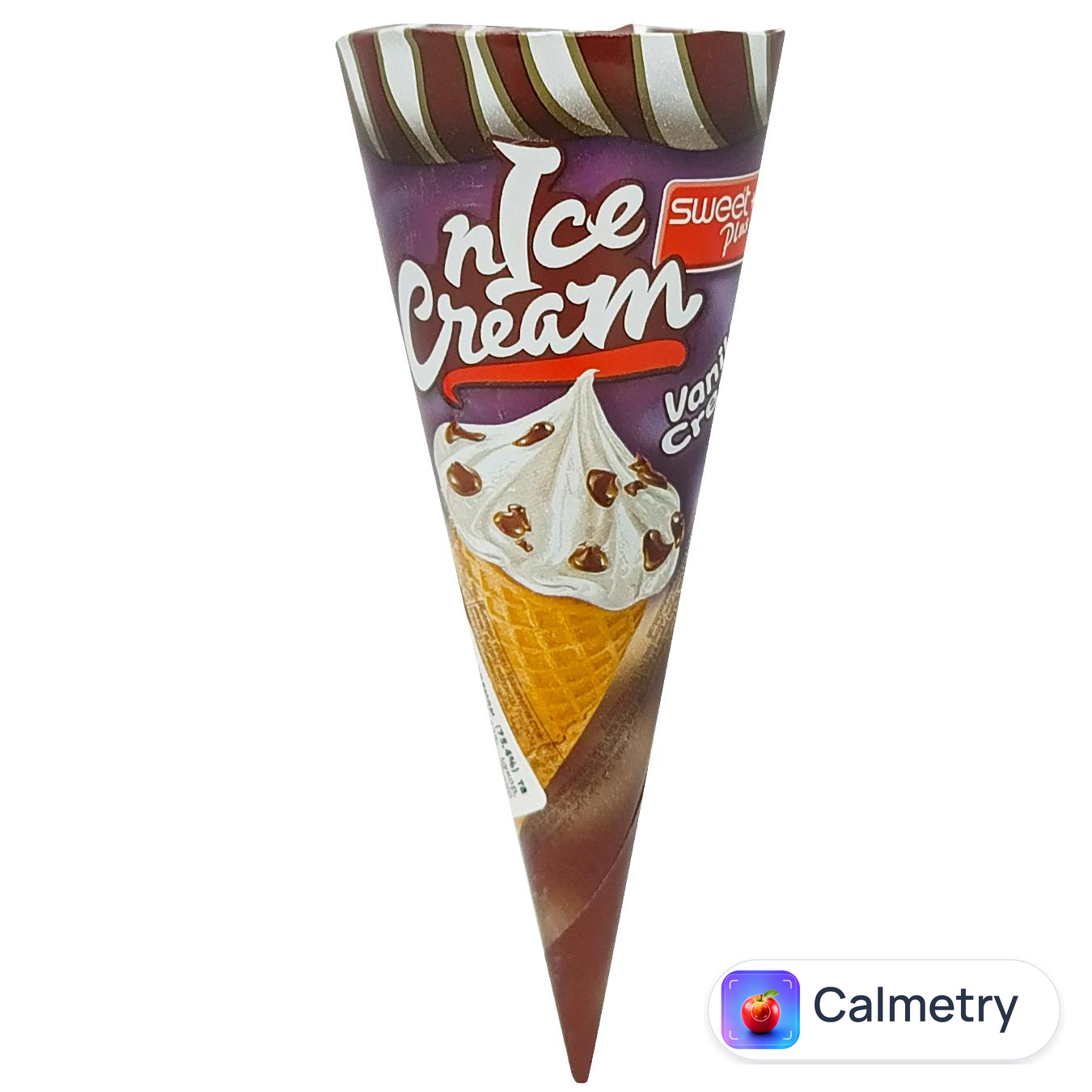 Вафельний ріжок Sweet Plus Nice Cream з ванільним кремом 40г