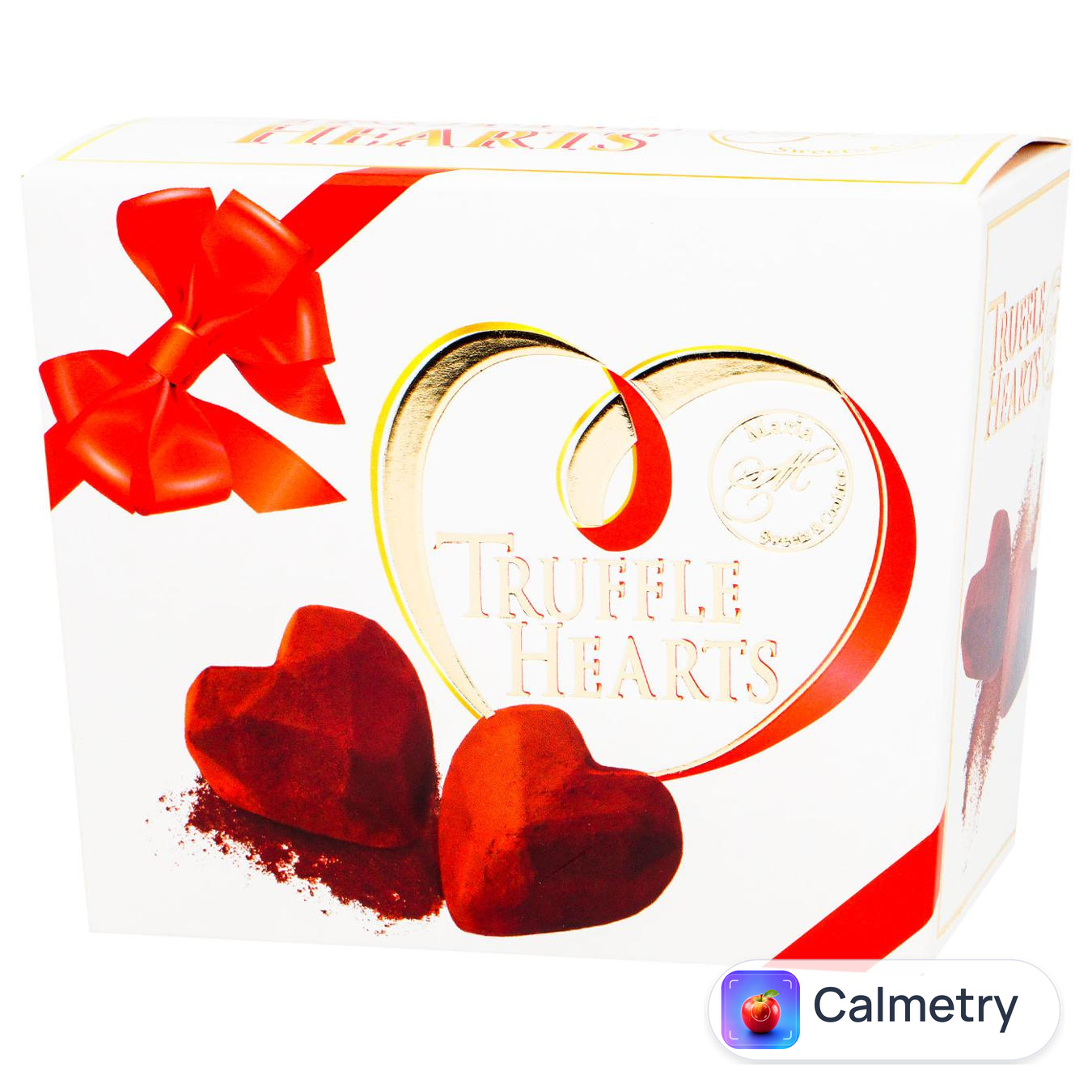 Цукерки Марія Truffle Hearts шоколадні 120г