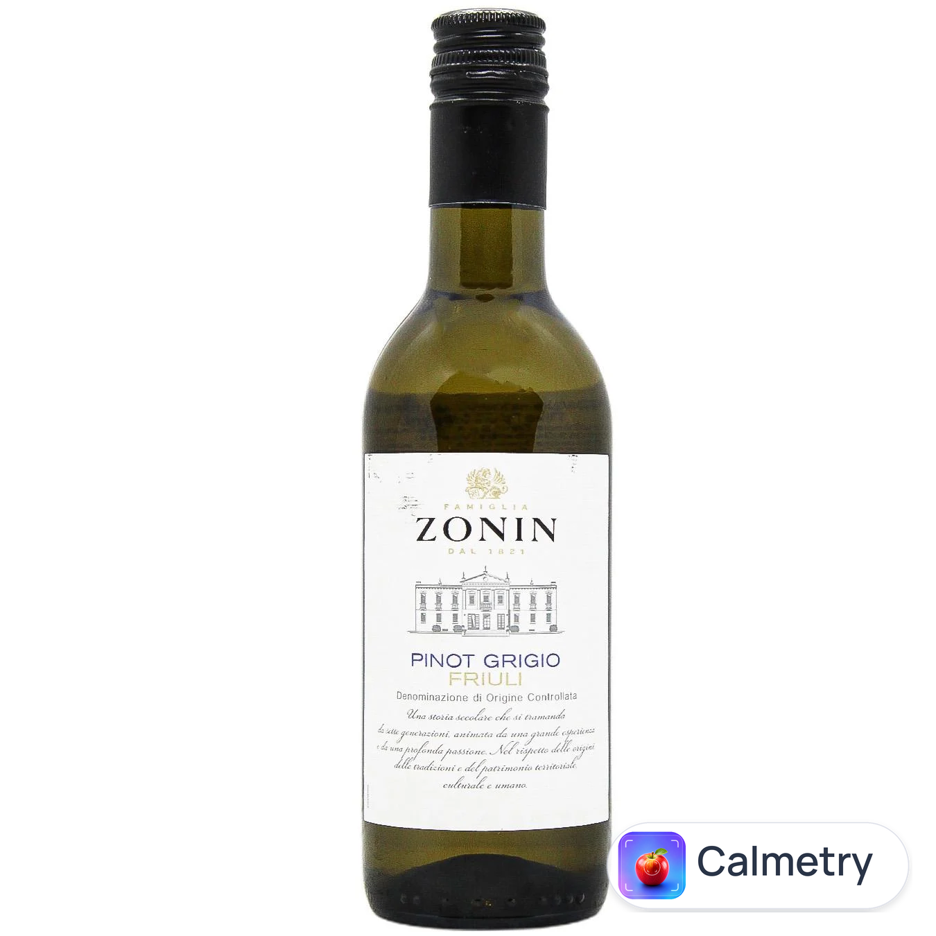 Вино Zonin Pinot Grigio Friuli біле сухе 12% 250мл