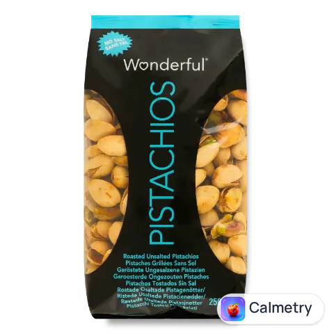 Фісташки Wonderful смажені несолоні 250г
