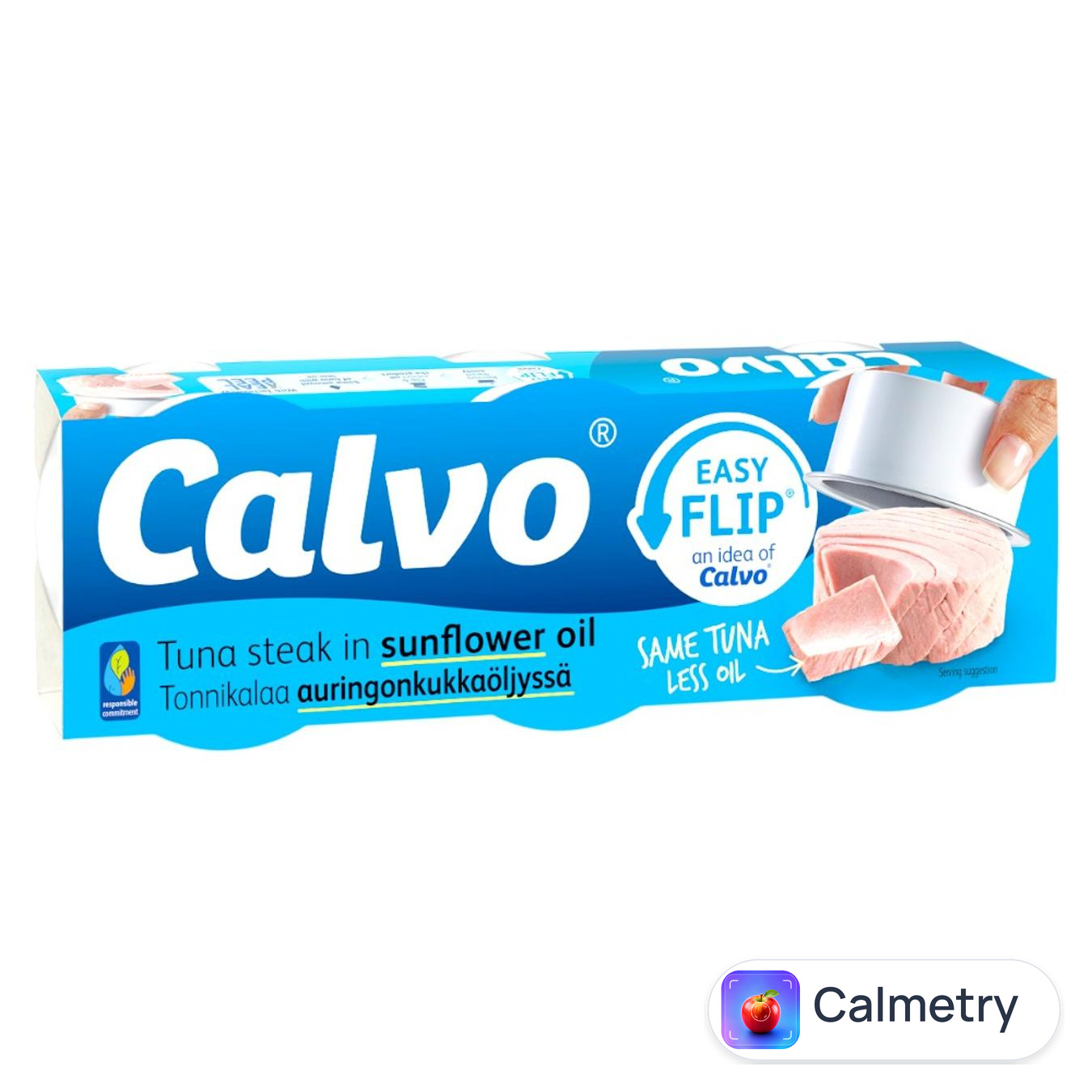 Тунець Calvo у соняшниковій олії 65г х 3шт