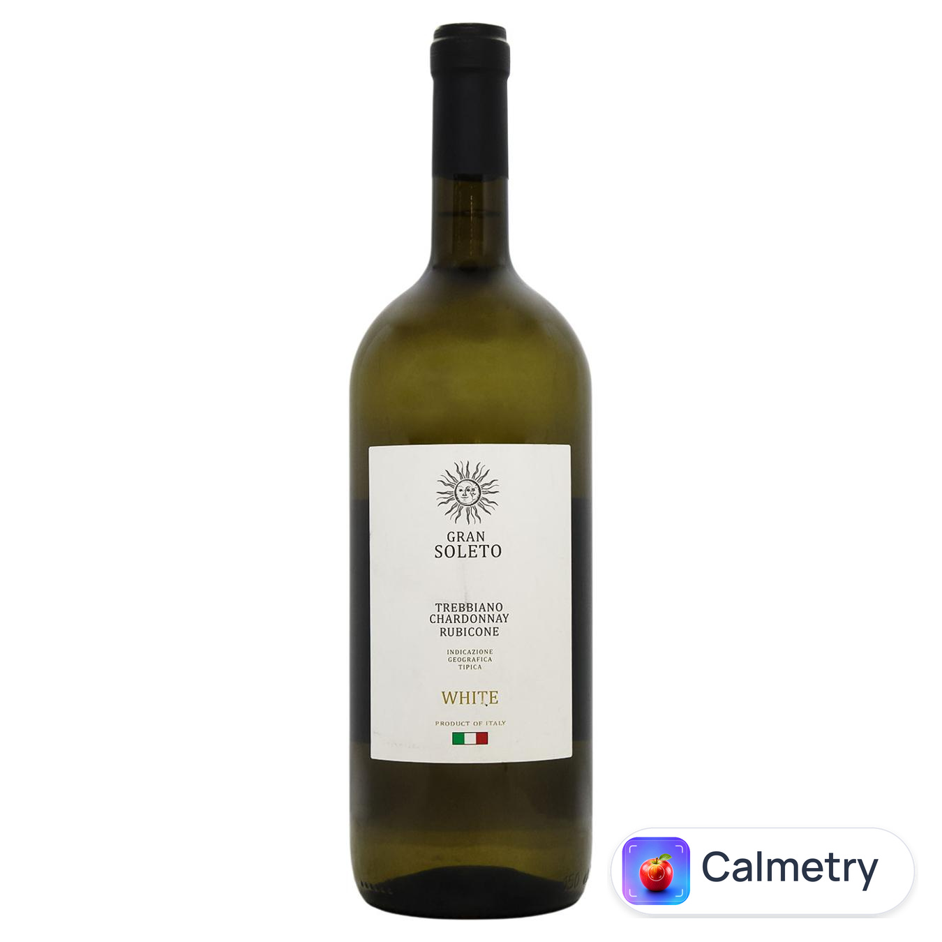 Вино Gran Soleto Trebbiano Chardonnay біле сухе 11% 1,5л