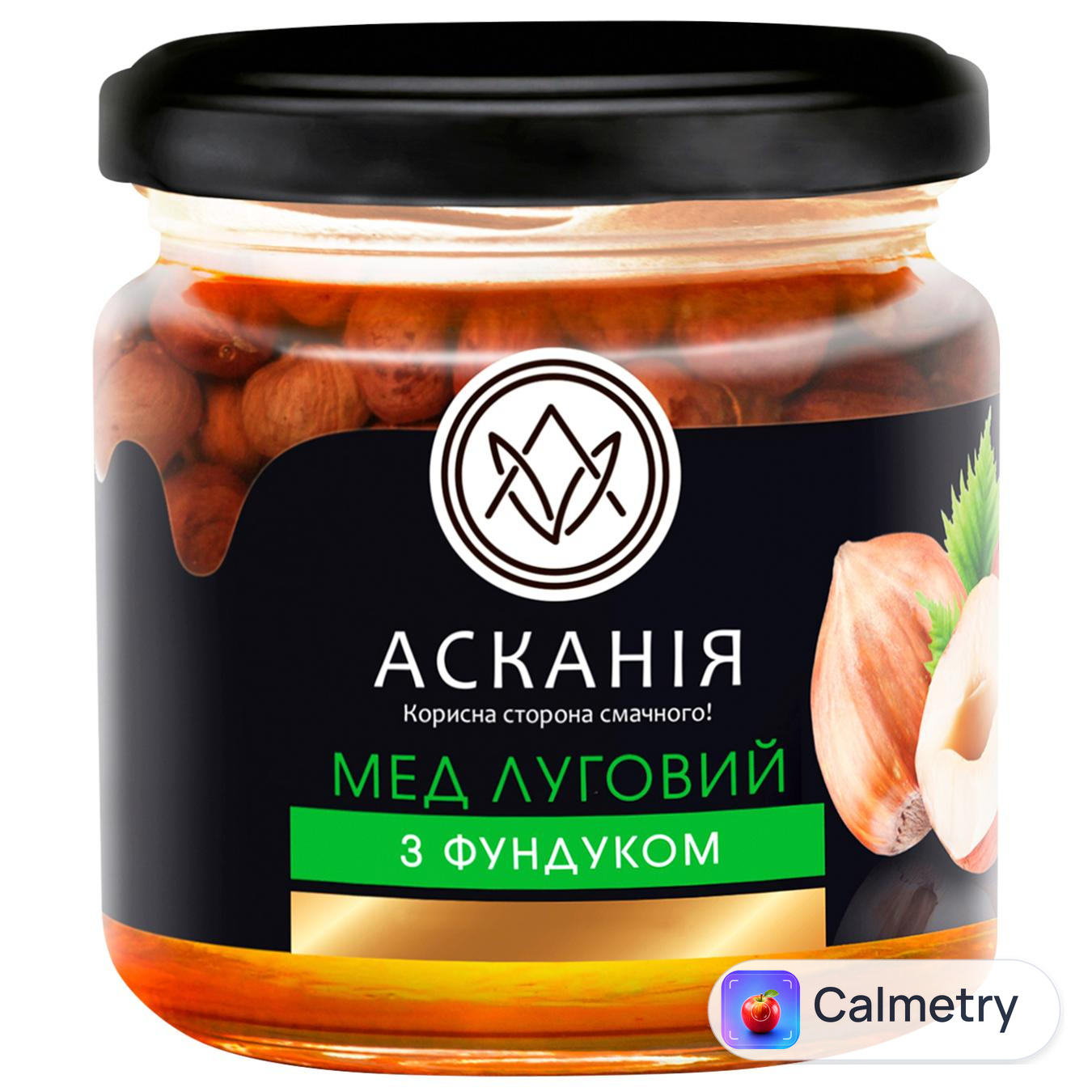 Мед Асканія Луговий з фундуком 250г