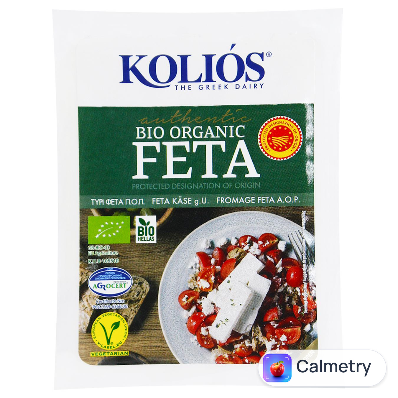 Сир Kolios Фета Артизанський витриманий Pdo 150г