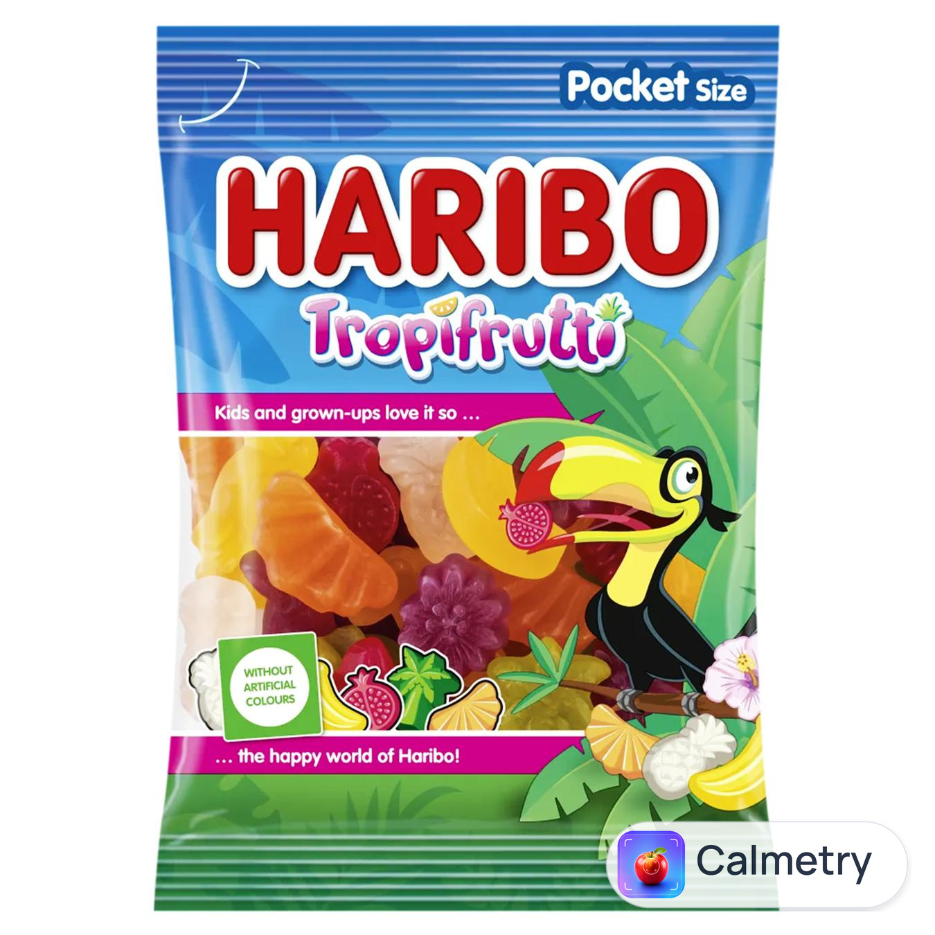 Цукерки жувальні Haribo Тропічні фрукти 100г — фото продукту