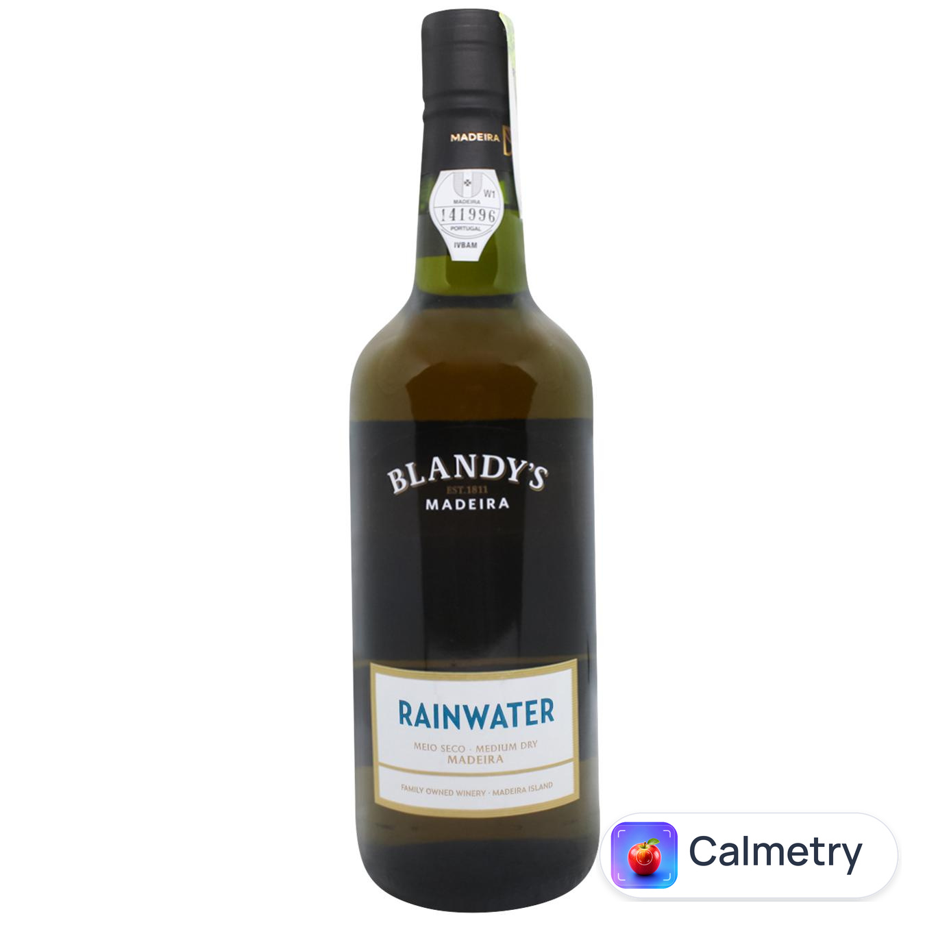 Вино Blandy's Rainwater біле кріплене напівсухе 18% 0,75л