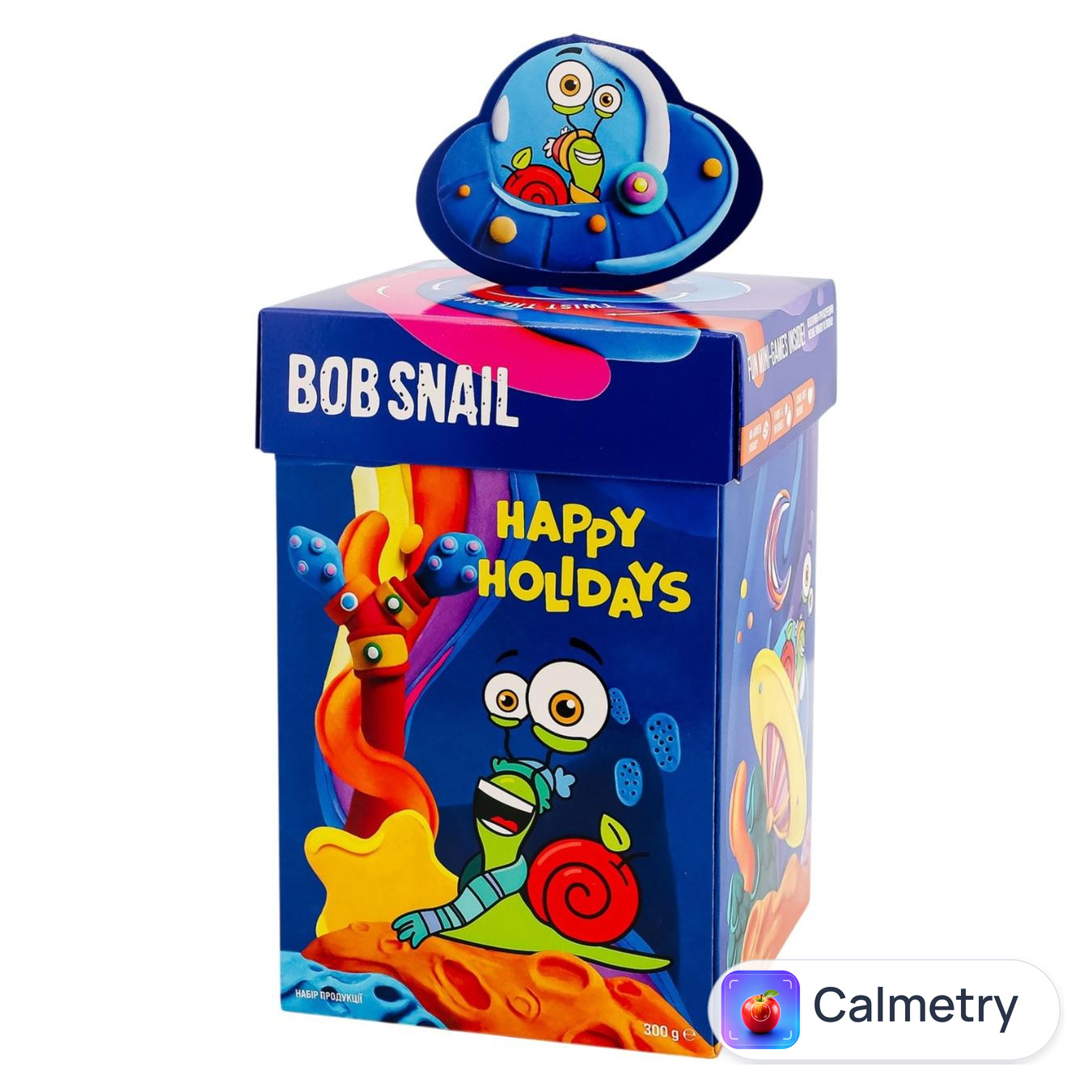 Подарунковий бокс Bob Snail з грою та іграшкою 300г