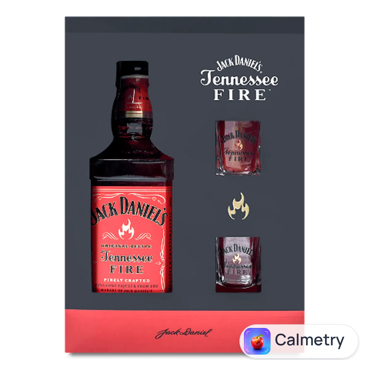 Лікер Jack Daniel's Tennessee Fire + 2 склянки