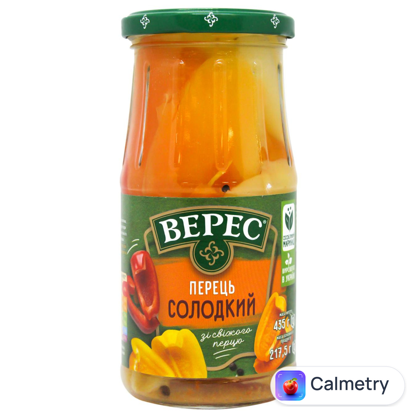 Перець Верес солодкий 435г — фото продукту