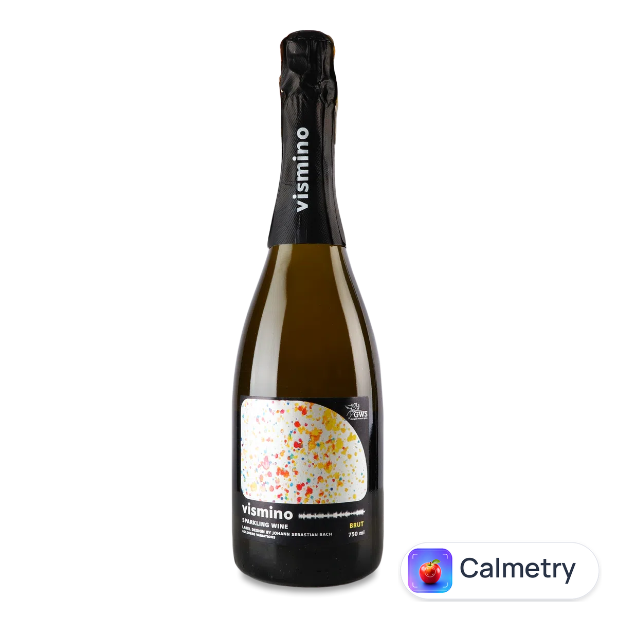 Вино ігристе Vismino Brut біле сухе 0,75л