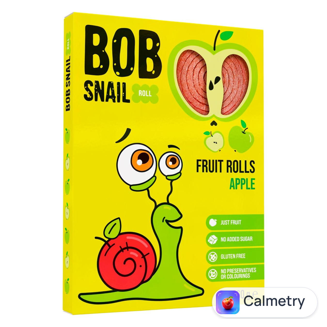 Цукерки Bob Snail натуральні яблучні 60г