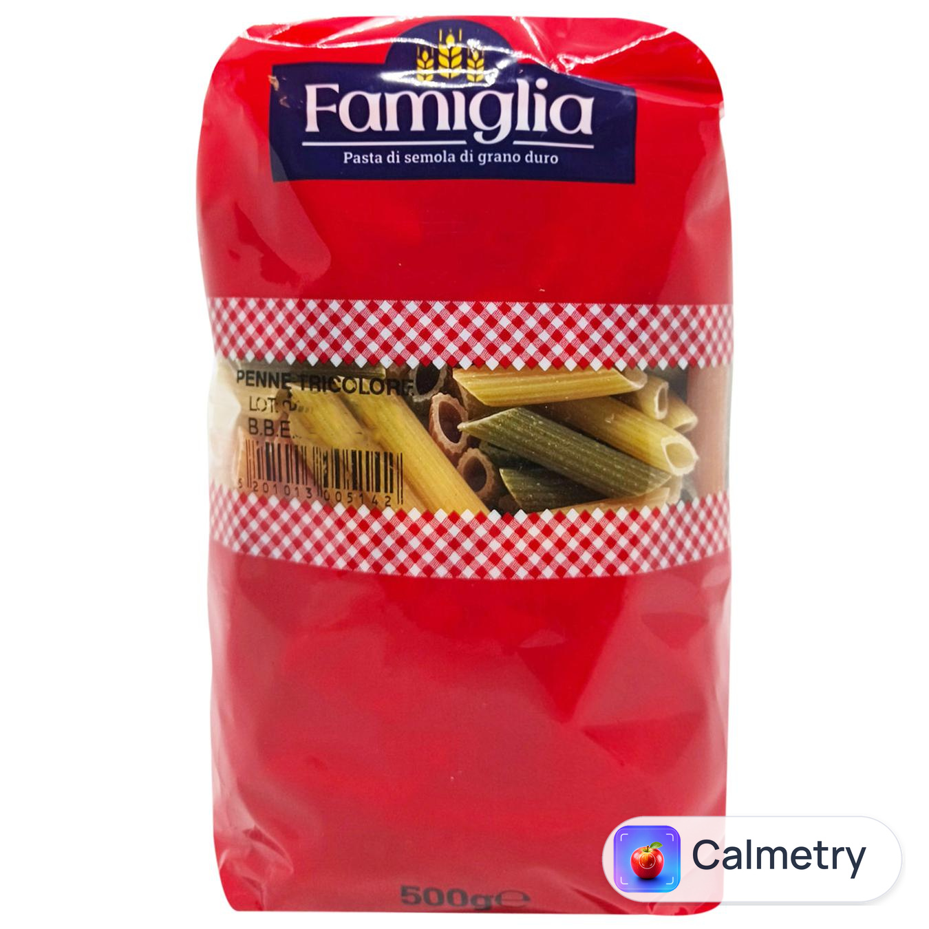 Макаронні вироби Famiglia Penne Tricolore 500г