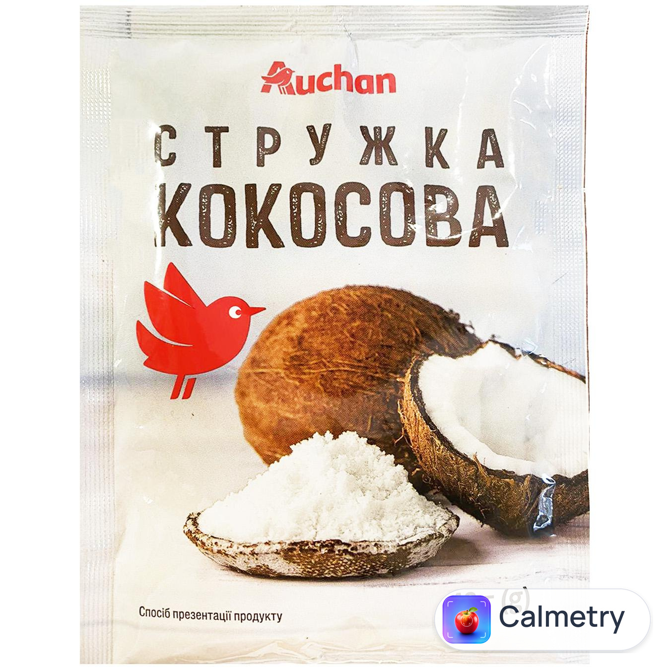 Стружка кокосова Auchan 40г