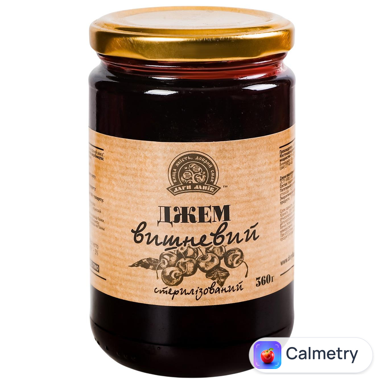 Джем Дари Ланів вишневий 360г