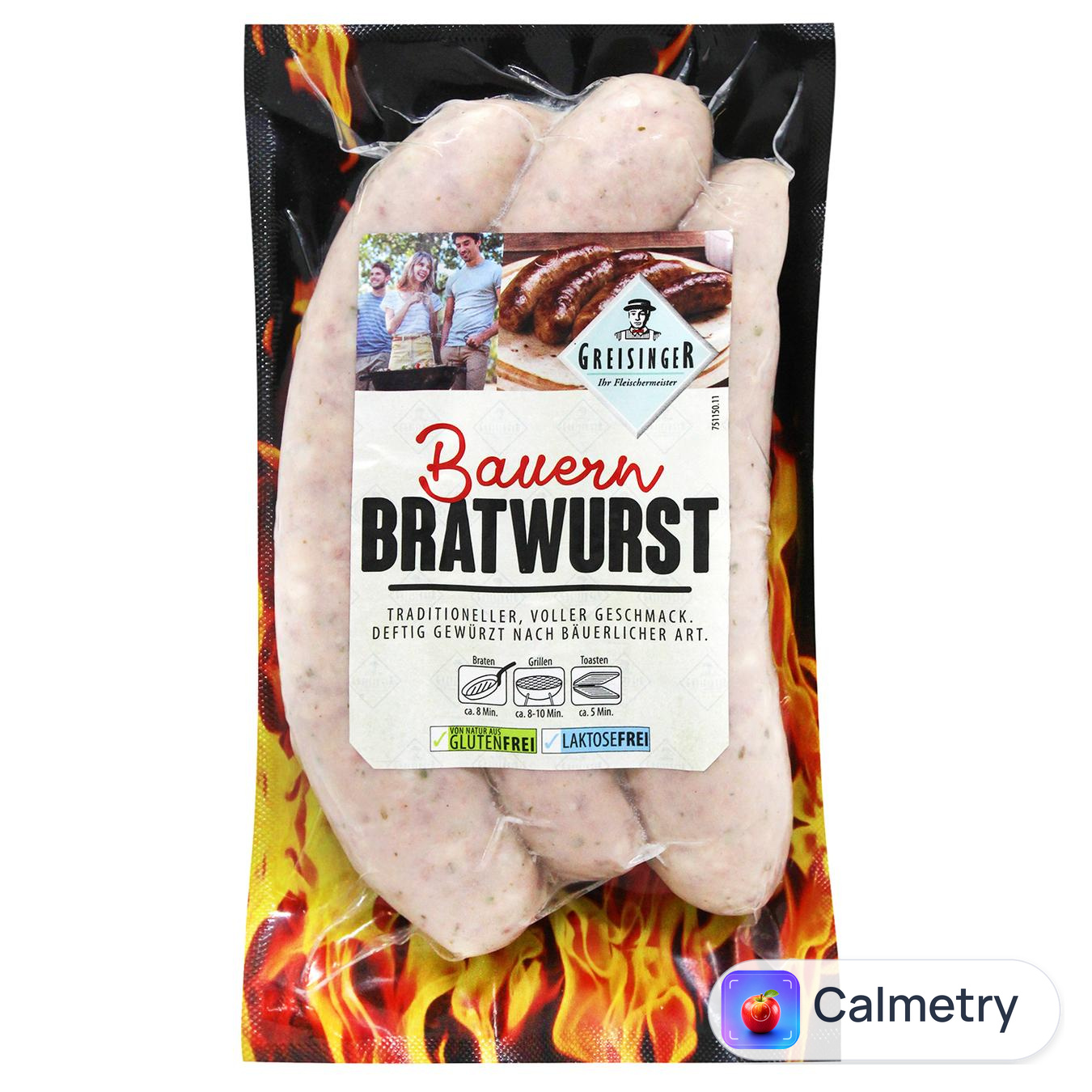 Сосиски Greisinger Братвурст по-фермерськи 360г