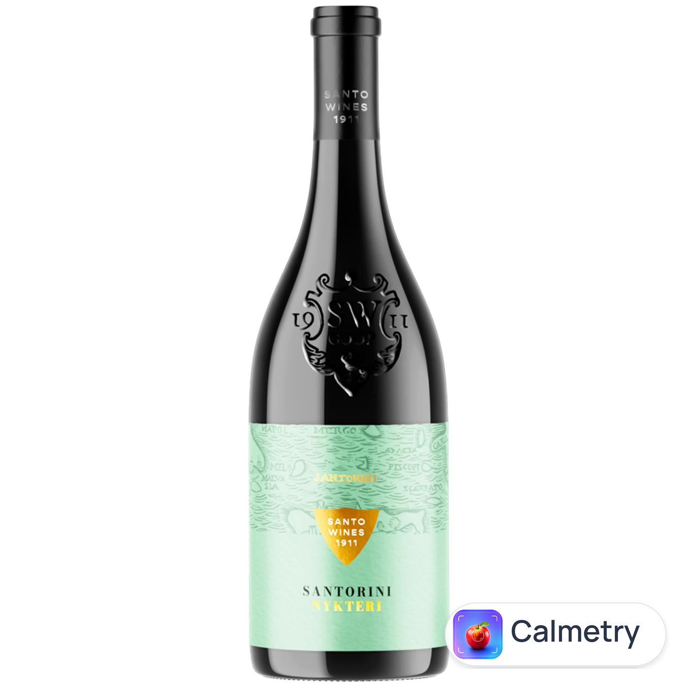 Вино Santorini Nykteri біле сухе 14,5% 0,75л