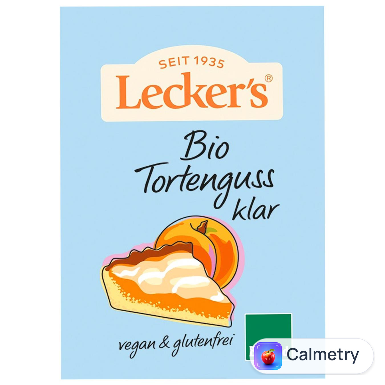 Глазур кондитерська Lecker's прозора органічна 15г х 2шт