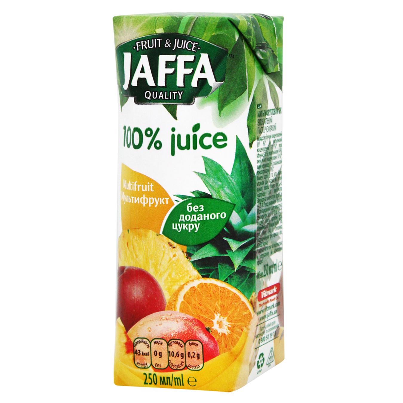 Сік Jaffa мультифрукт 250мл — фото продукту