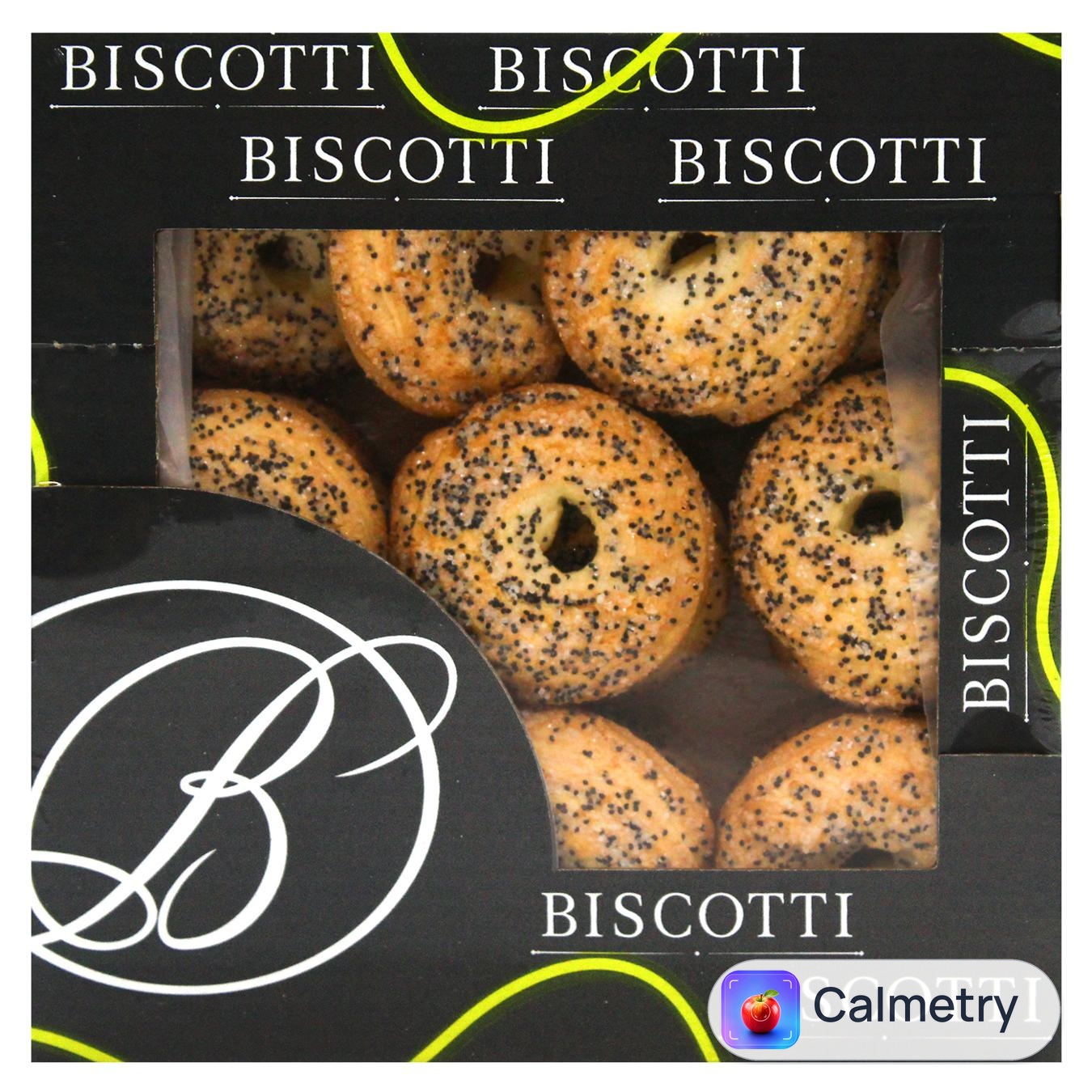 Печиво Biscotti Маргаритка з маком 280г — фото продукту