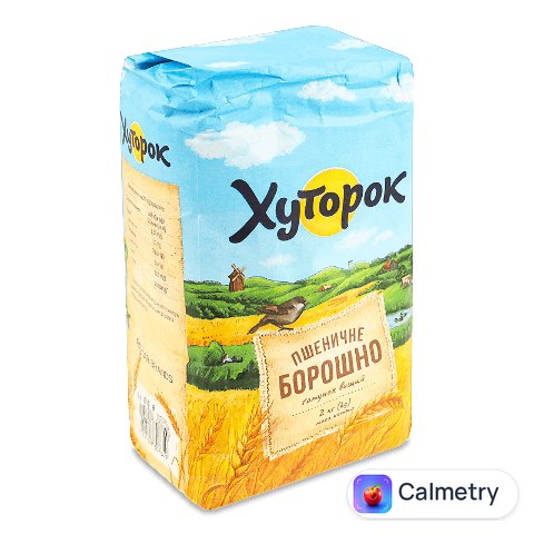 Борошно «Хуторок» пшеничне в/ґ, 2кг