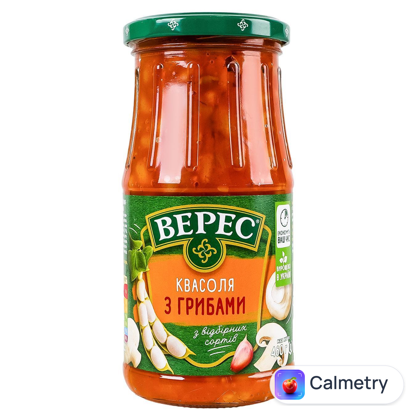 Квасоля Верес з грибами 460г — фото продукту