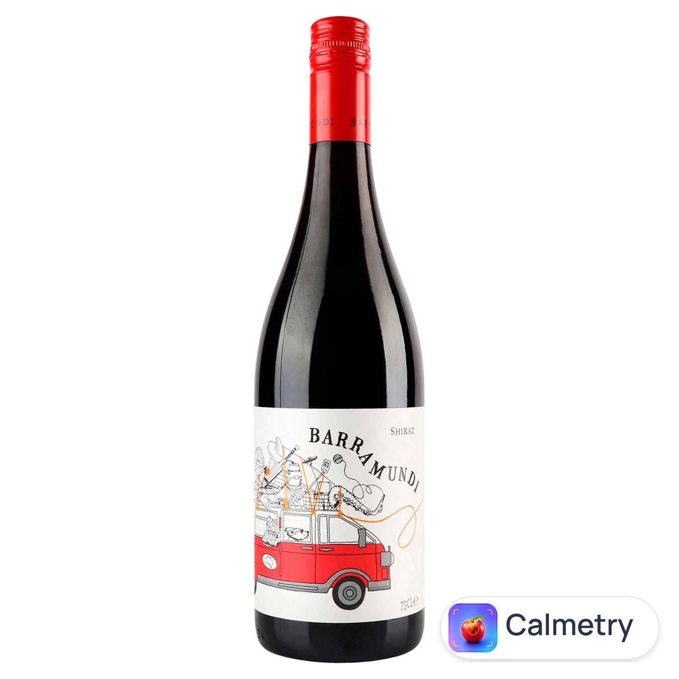 Вино Barramundi Shiraz червоне сухе 14% 0,75л