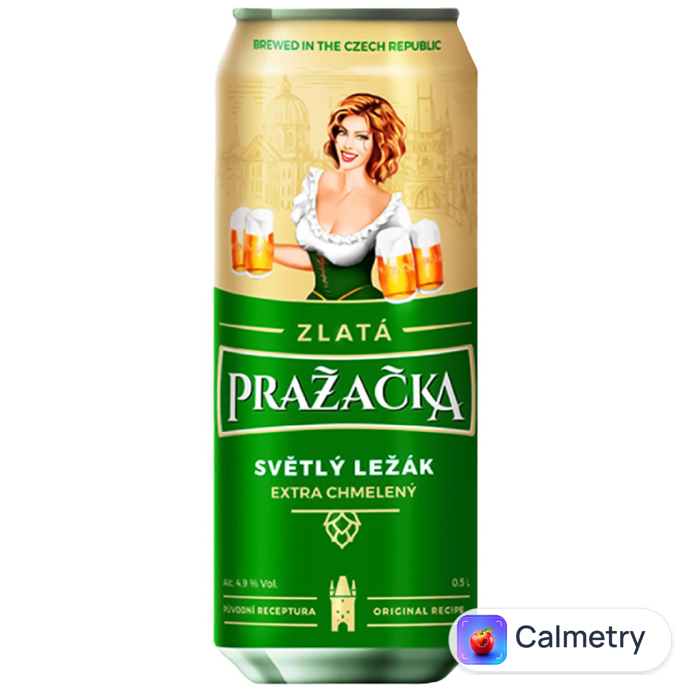 Пиво Prazacka Zlata світле 4,9% 0,5л