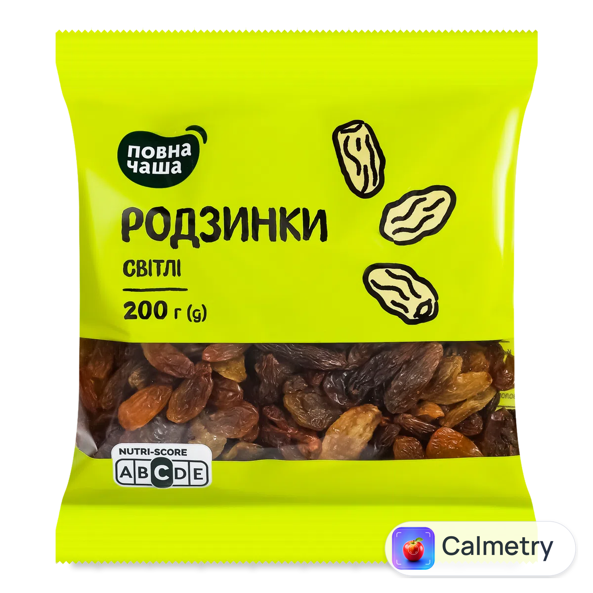 Родзинки «Повна Чаша»® виноград сушений 200г