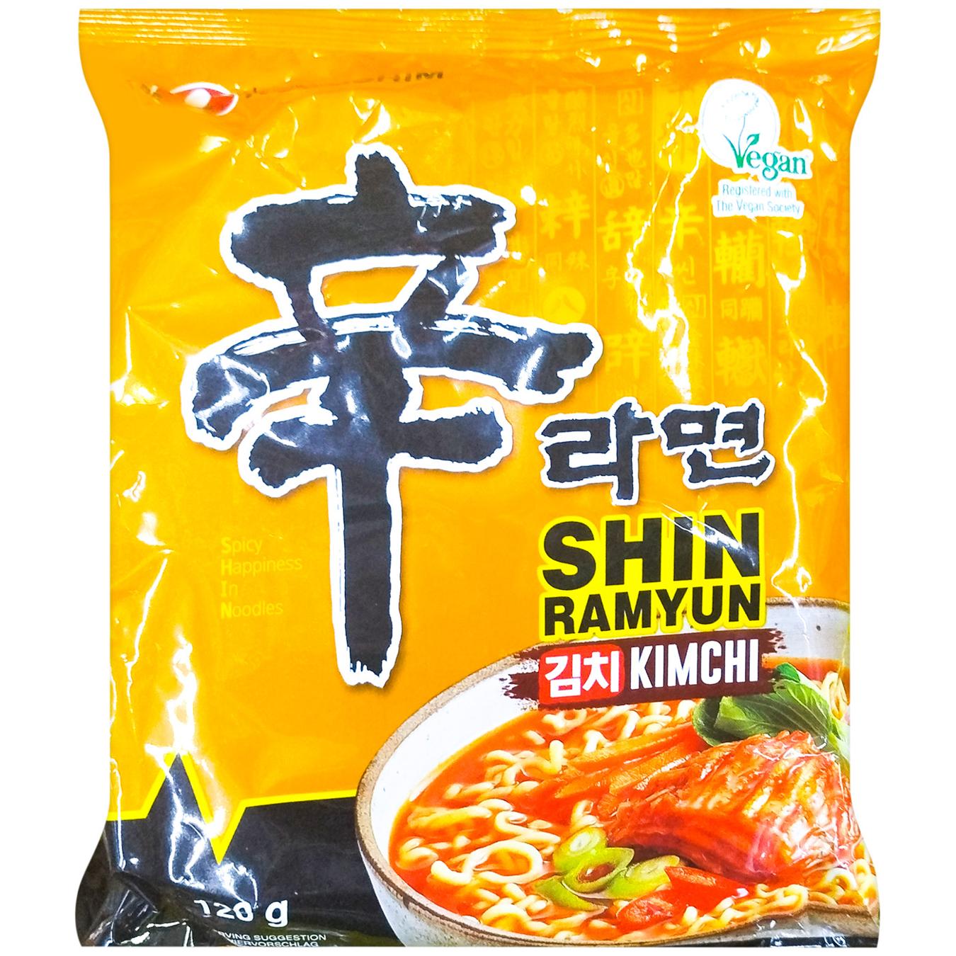 Локшина Nongshim Kimchi Ramyun 120г — фото продукту