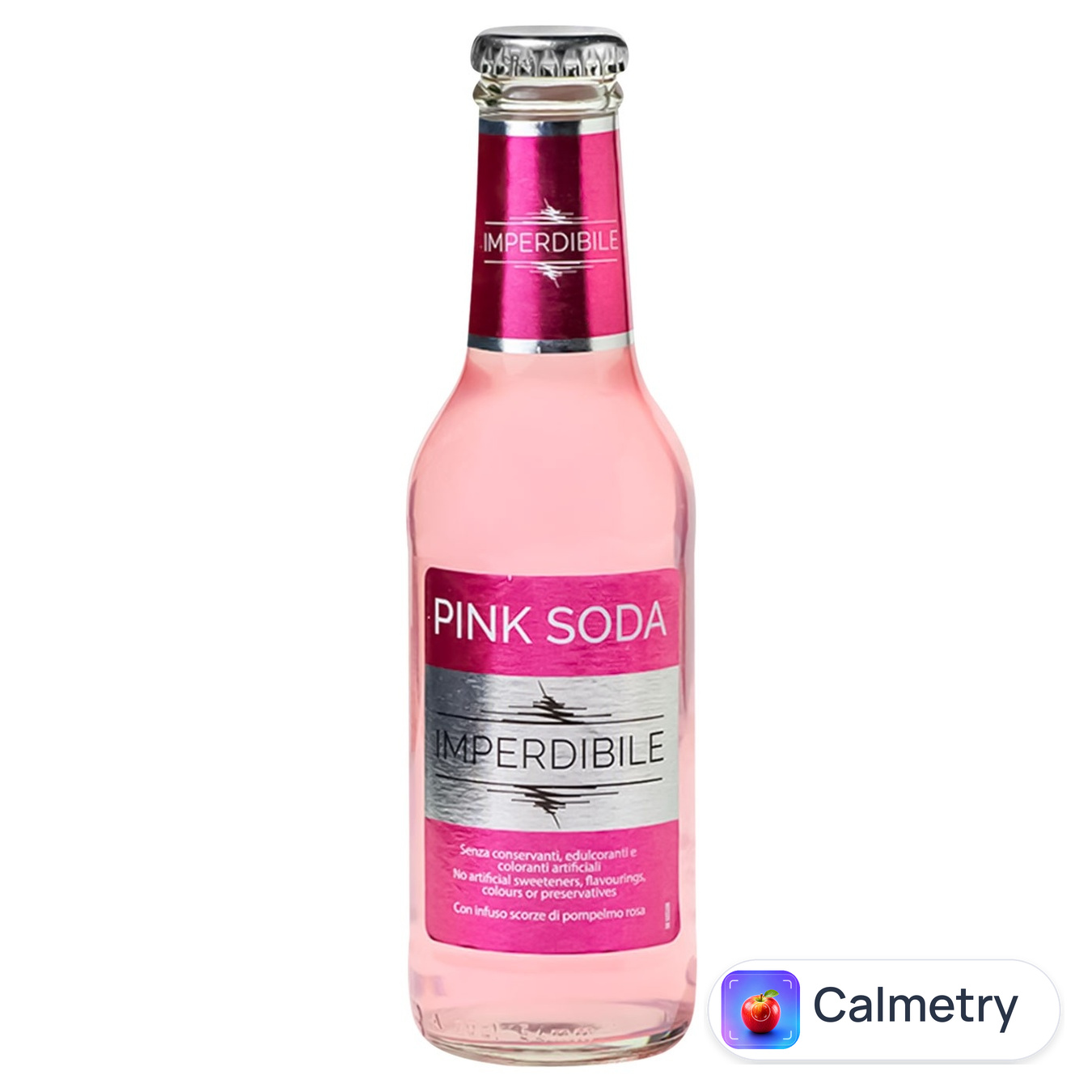 Напій газований Imperdibile Pink Soda 200м