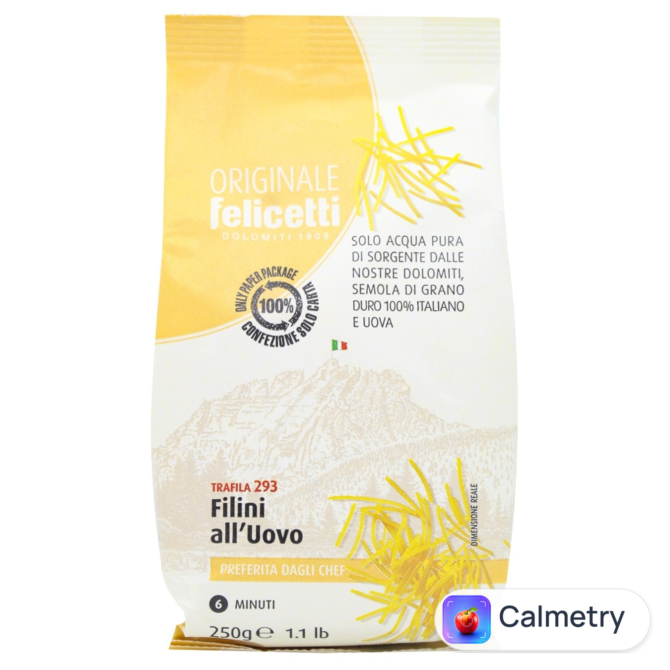 Макаронні вироби Felicetti Філіні з яйцем 250г
