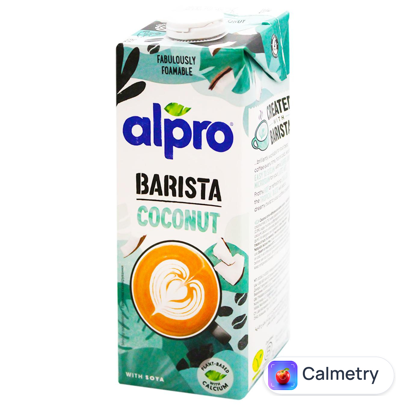Напій кокосово-соєвий Alpro Barista з кальцієм 1л — фото продукту