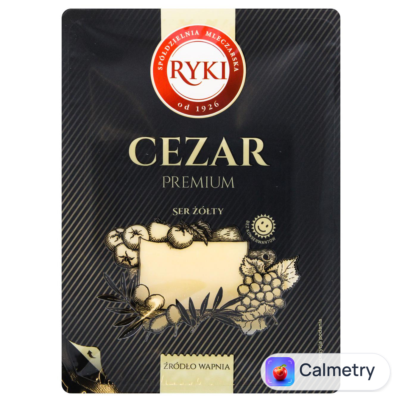 Сир Ryki Cezar твердий порційний 45% 300г
