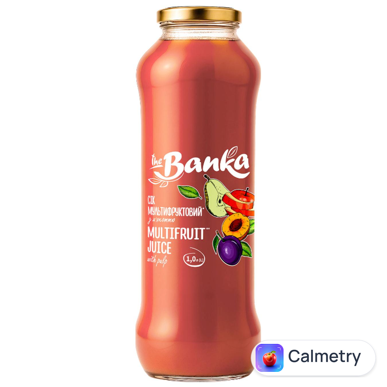 Сік The Banka мультифруктовий з м'якоттю 1л