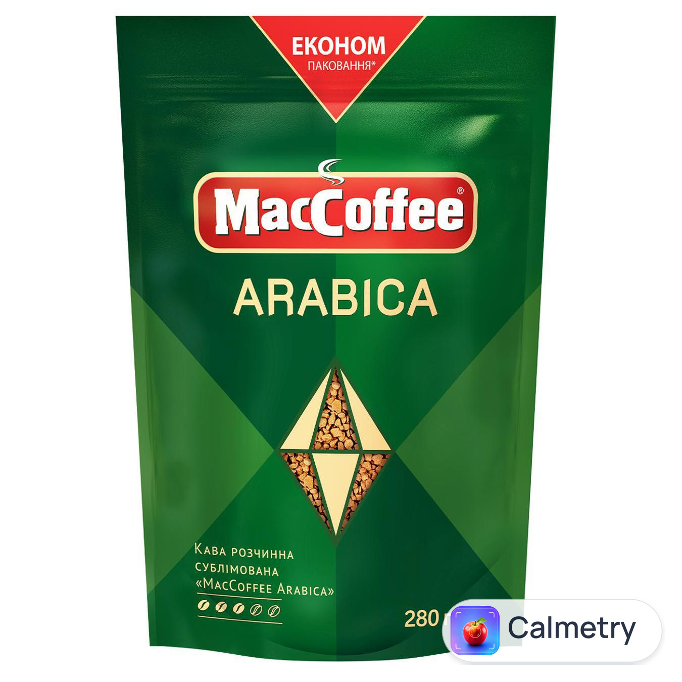 Кава розчинна MacCoffee Arabica 280г — фото продукту