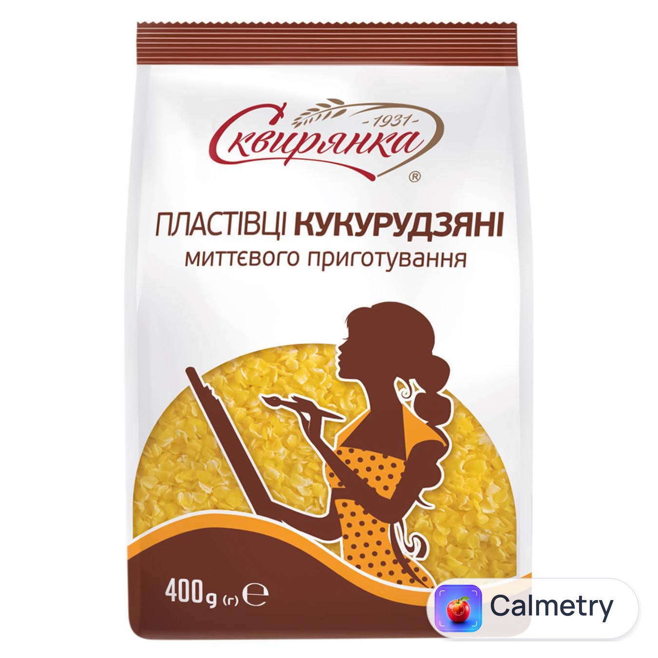 Пластівці кукурудзяні Сквирянка миттєвого приготування 400г