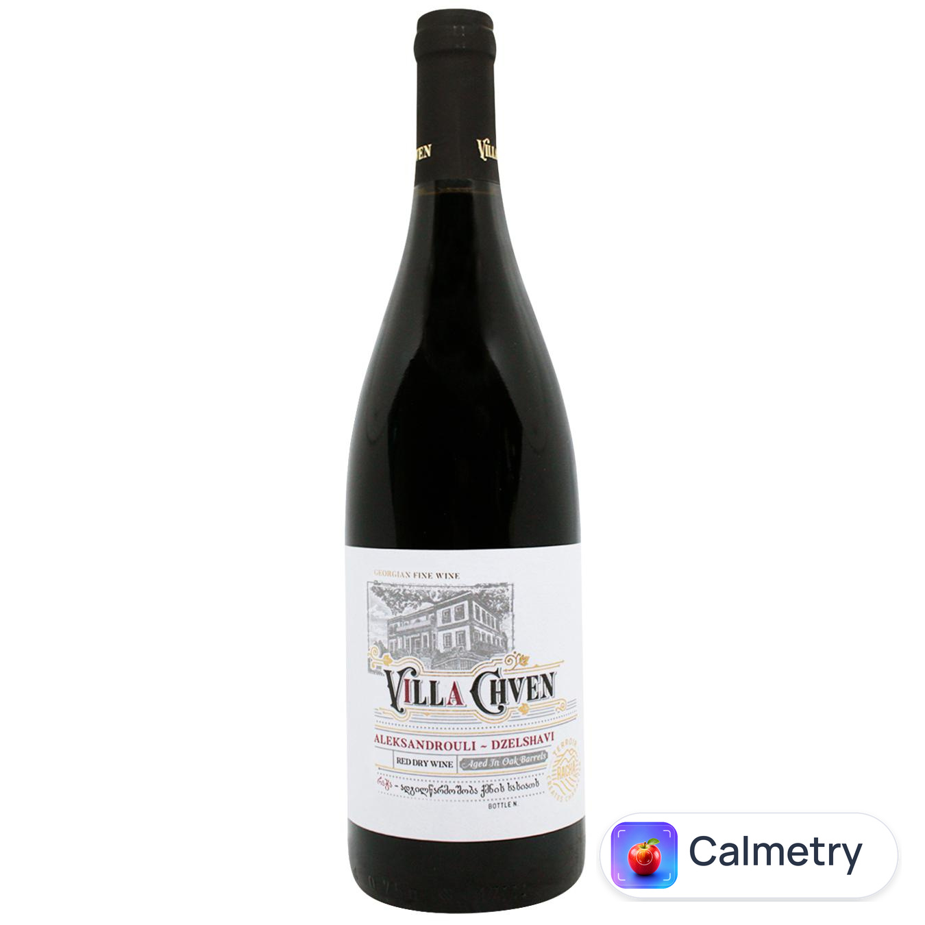 Вино Villa Chven Alexandrouli-Dzelshavi French Oak Aged червоне сухе 14% 0,75л