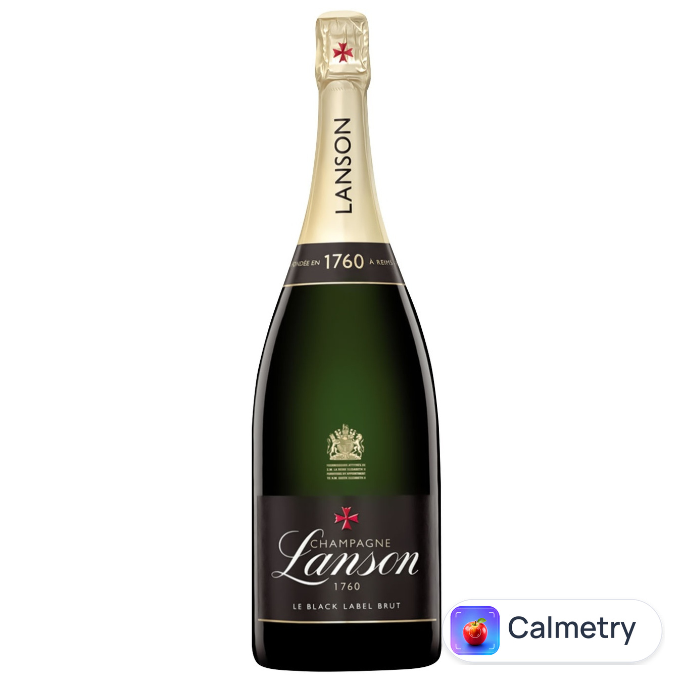 Шампанське Lanson Le Black Label біле брют 12,5% 1,5л