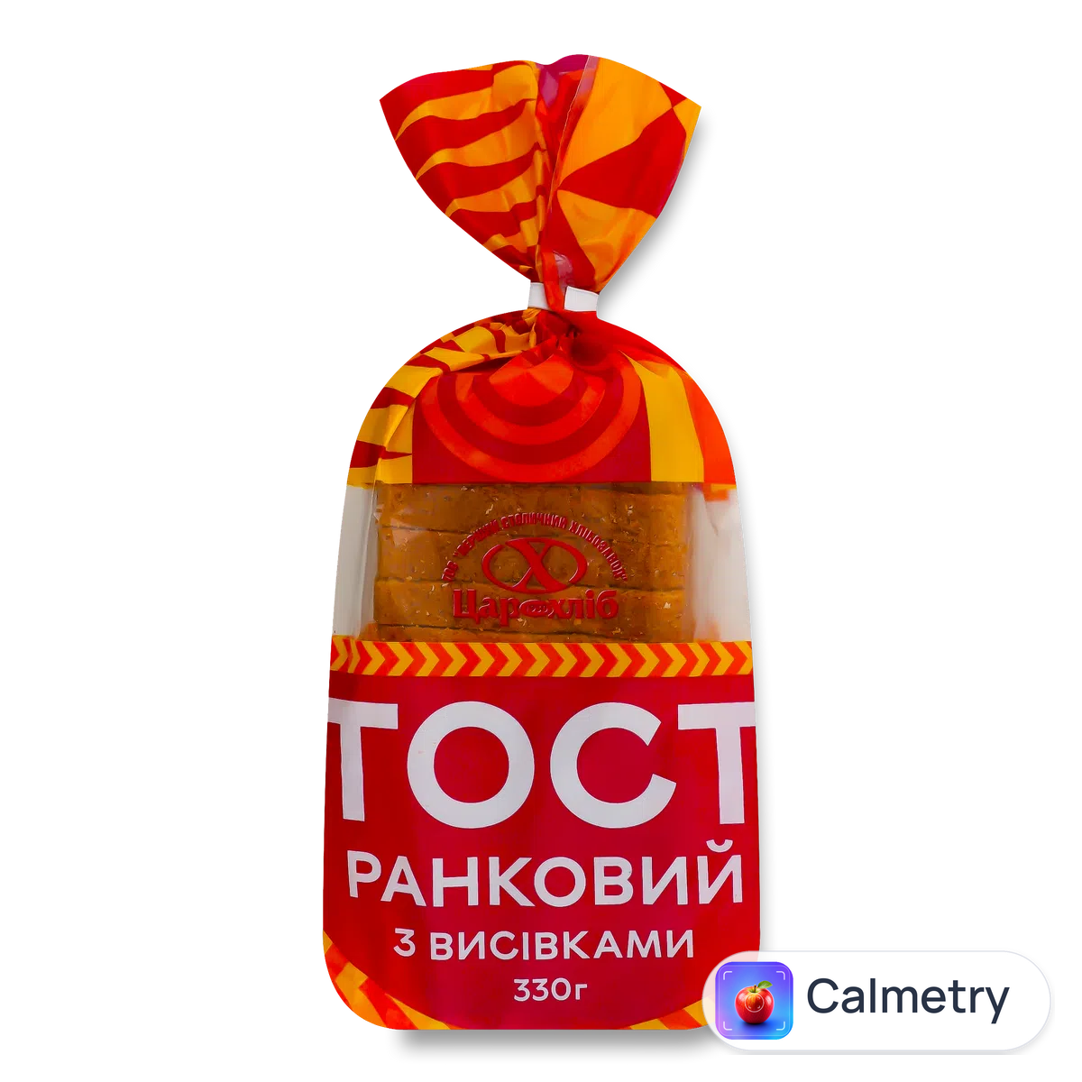 Хліб «Цар-хліб» «Тост» «Ранковий» з висівками нарізаний 330г