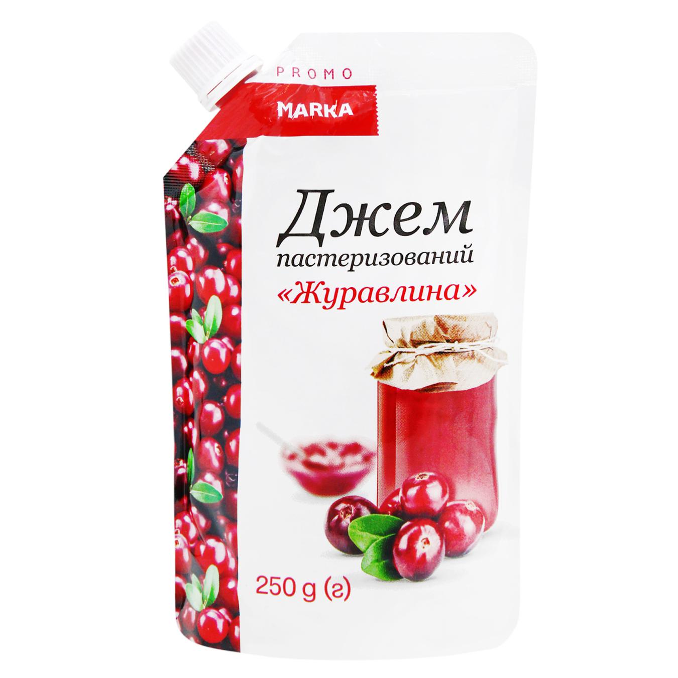 Джем Marka Promo Журавлина 250г — фото продукту