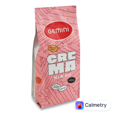 Кава зернова Gemini Crema Grains натуральна 250г
