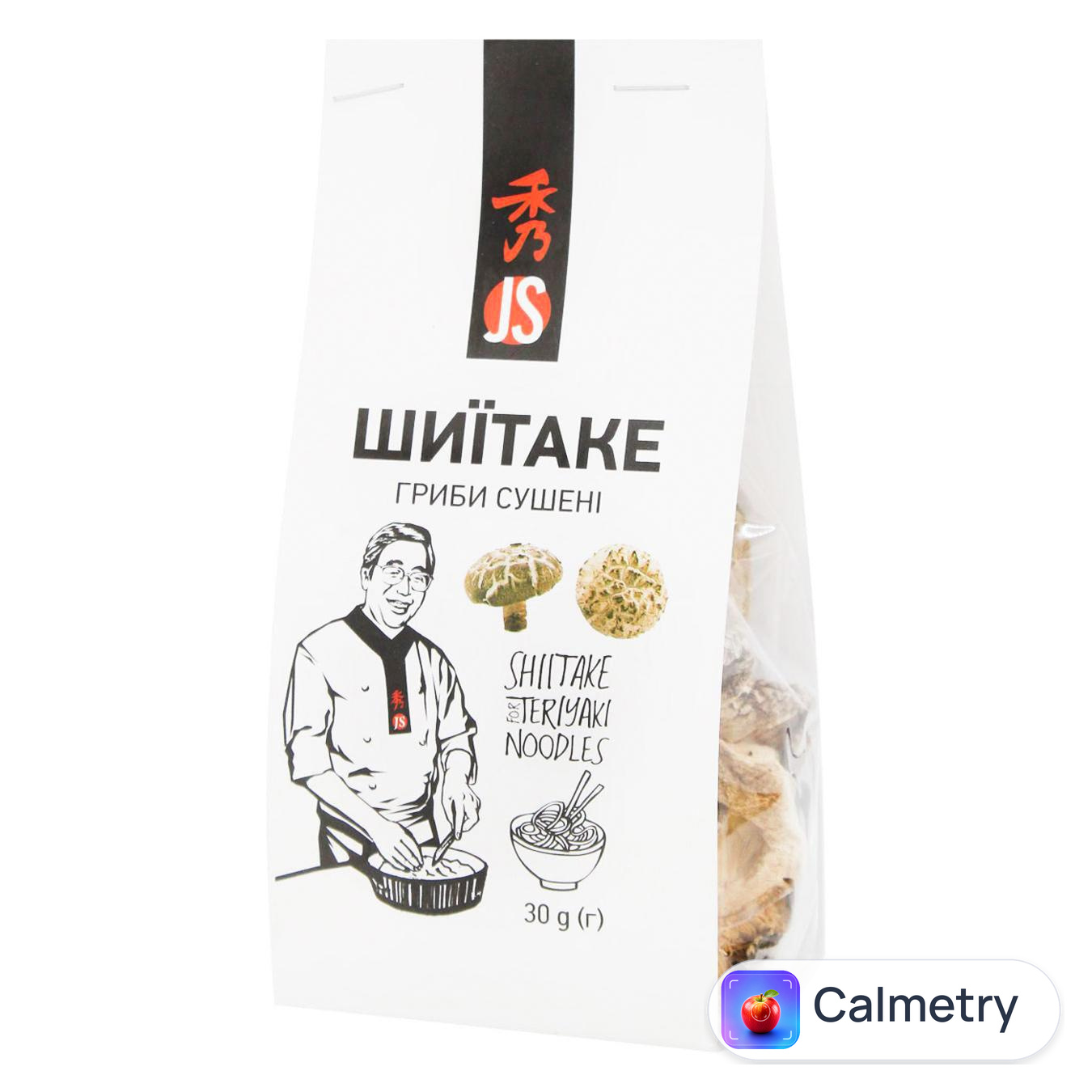 Шиїтаке JS сушені 30г — фото продукту