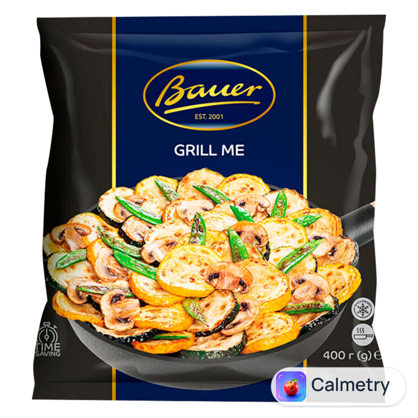 Суміш овочева Bauer Grill Me 400г — фото продукту