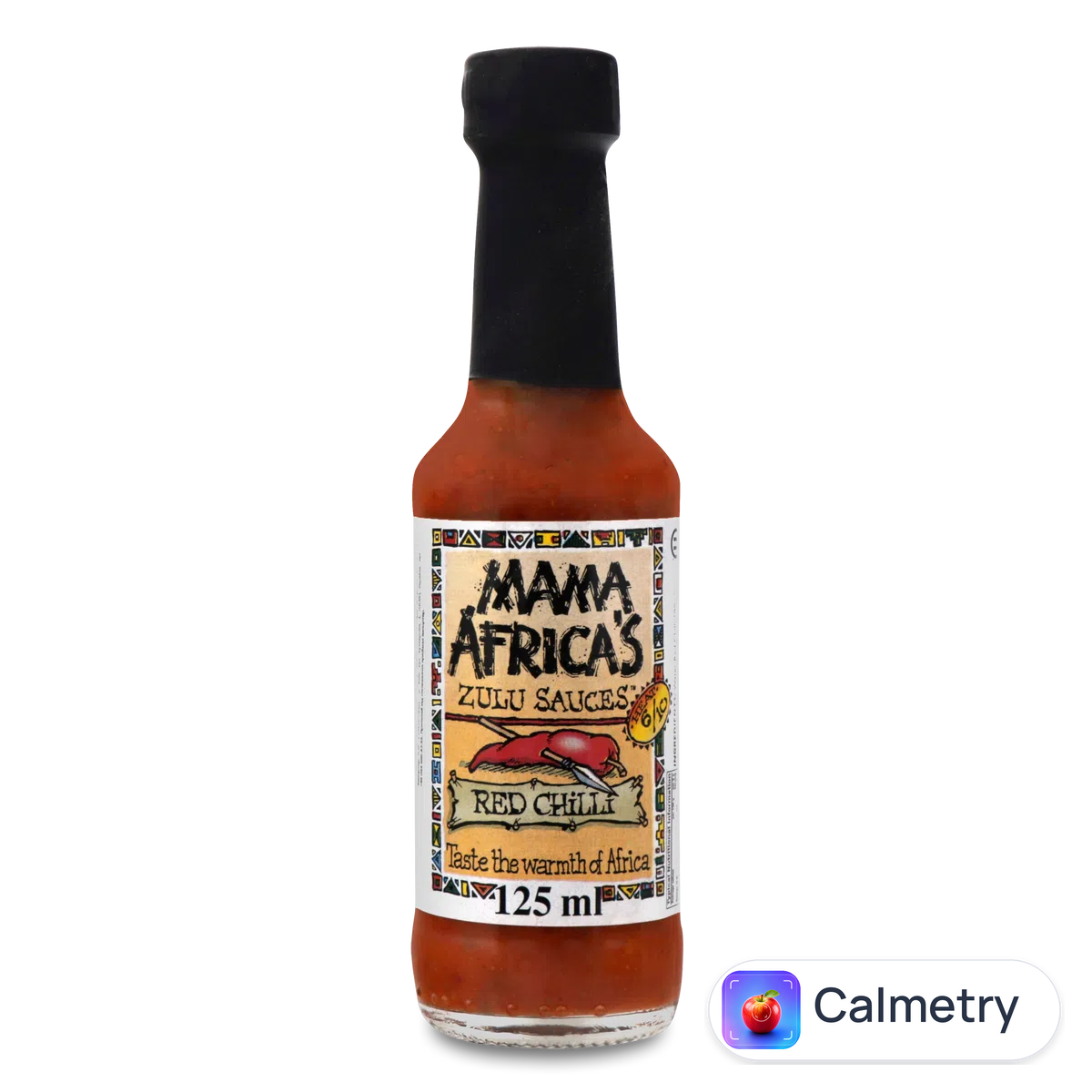 Соус з червоним перцем чилі гостроти 6/10 ТМ Mama Africa's 136г
