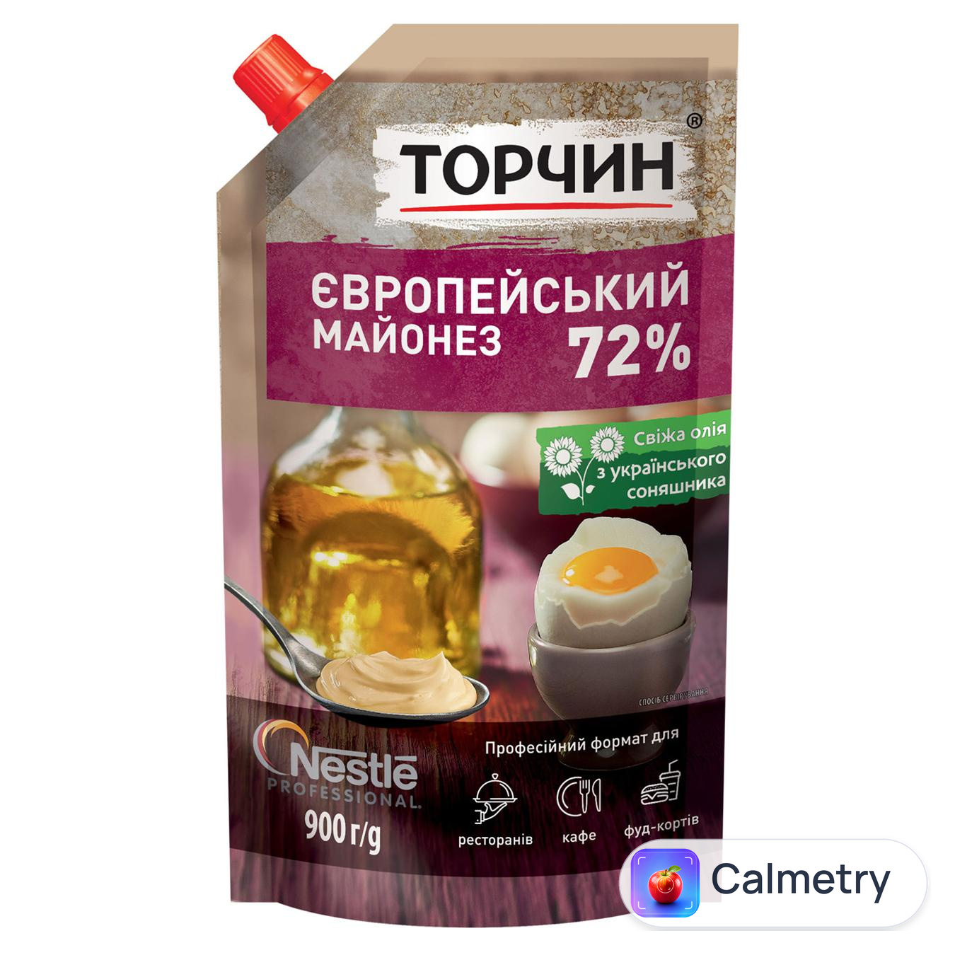 Майонез ТОРЧИН® Європейський 72% 900г — фото продукту