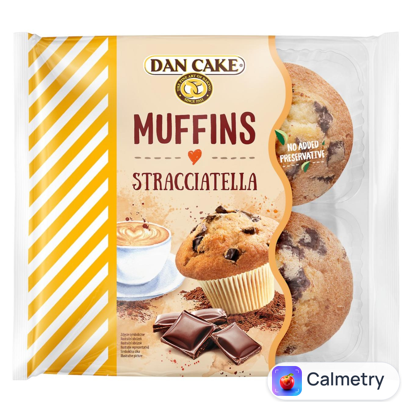 Мафін Dan Cake Страчатела 300г