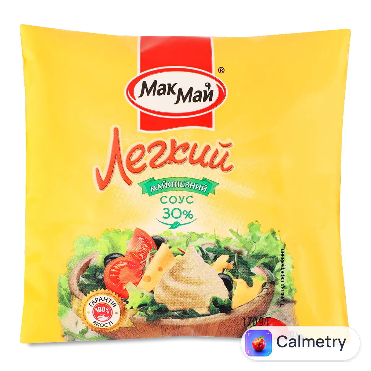 Соус «МакМай» «Легкий» майонезний 30% 170г