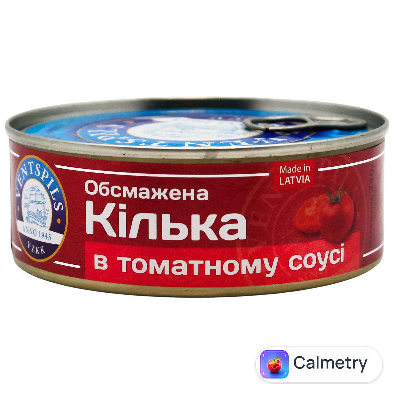 Кілька Ventspils обсмажена в томатному соусі 240г
