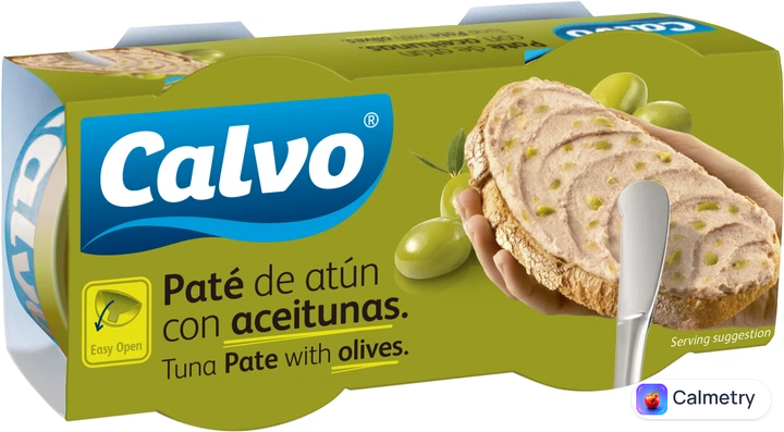 Паштет Calvo з тунця з оливками 75 г х 2 шт.
